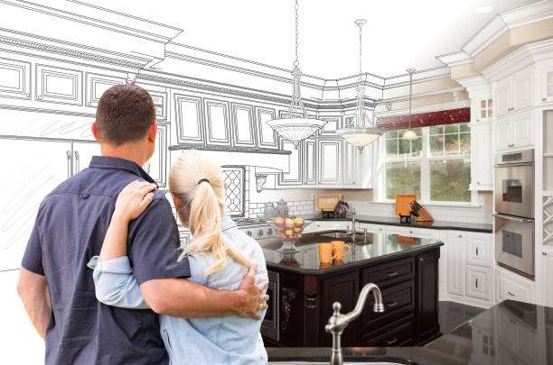 Professional Countertop Replacement technician working in Kingston, WA